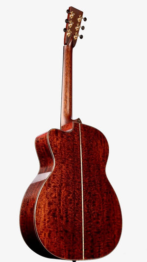 Bourgeois Guitars OMC Soloist Aged Tone Adirondack / Figured Mahogany #9568 - Bourgeois Guitars - Heartbreaker Guitars