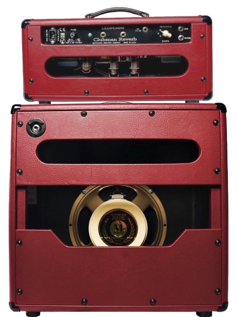 Matchless Clubman 35 Reverb + ESS112 30W Cabinet DBR / Gold - Matchless Amplifiers - Heartbreaker Guitars