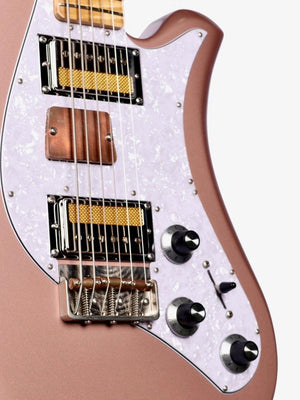 Bacci Leonardo Baritone Rose Gold Dual Output #110BLF00039 - Bacci - Heartbreaker Guitars