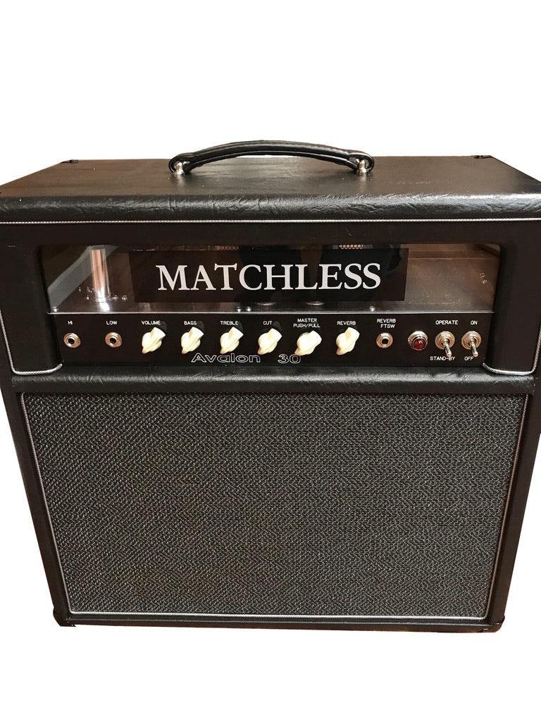Matchless Avalon 30w Reverb 1x12 Combo Black / Silver (PRE-ORDER) - Matchless Amplifiers - Heartbreaker Guitars
