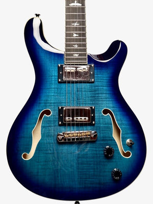 PRS Hollowbody II SE Faded Blue Burst #10538 - Paul Reed Smith Guitars - Heartbreaker Guitars
