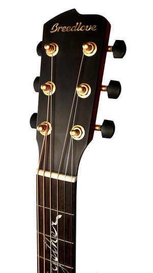Breedlove Jeff Bridges Signature Oregon Concerto CE Myrtlewood Bourbon Burst #27216 - Breedlove Guitars - Heartbreaker Guitars