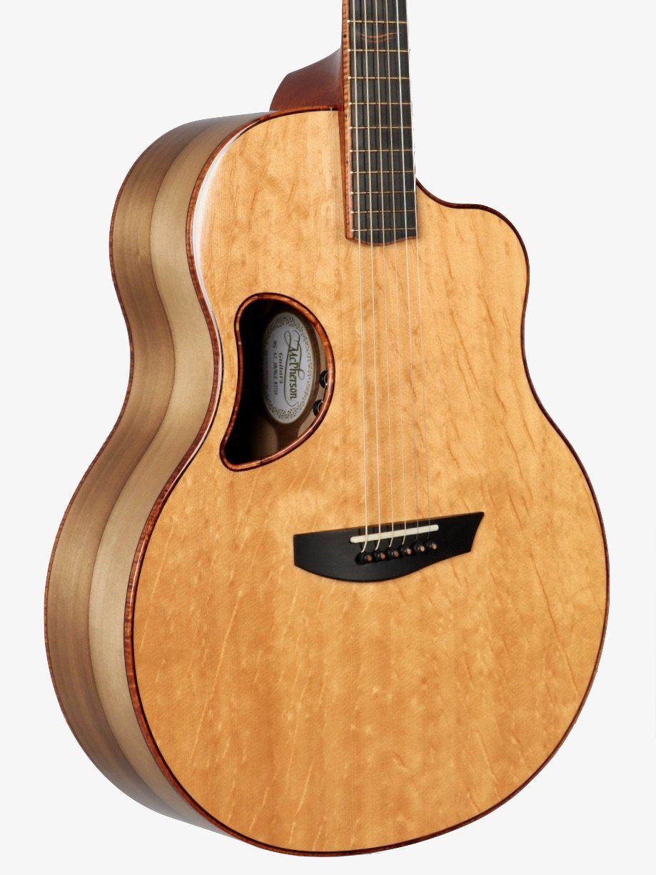 McPherson MG 4.5 Bear Claw Sitka Spruce / Black Hearted Sassafras #2516 - McPherson Guitars - Heartbreaker Guitars