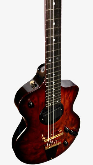 Rick Turner Model 1 Featherweight Custom Camphor Burl #5841 - Rick Turner Guitars - Heartbreaker Guitars