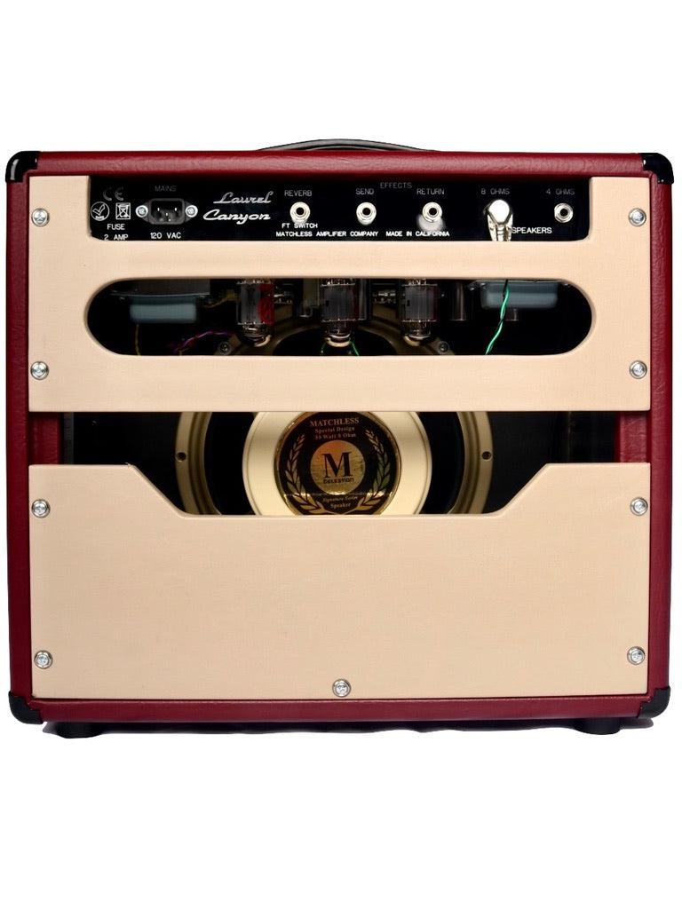 Matchless Laurel Canyon Reverb Custom Burgundy #V00179 - Matchless Amplifiers - Heartbreaker Guitars