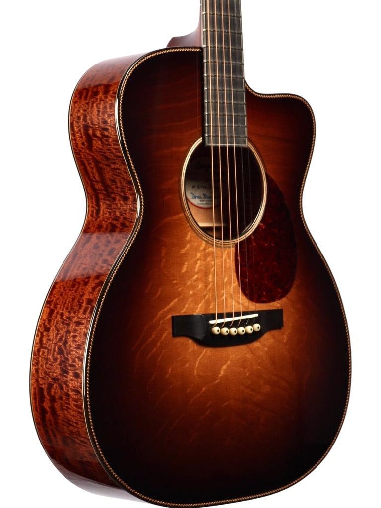 Bourgeois Legacy Series DB Signature OMC Bearclaw Spruce / Figured Mahogany #9575 - Bourgeois Guitars - Heartbreaker Guitars