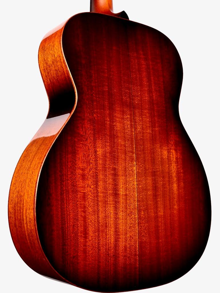 Santa Cruz OM All-Mahogany Dark Burst Custom #5977 - Santa Cruz Guitar Company - Heartbreaker Guitars