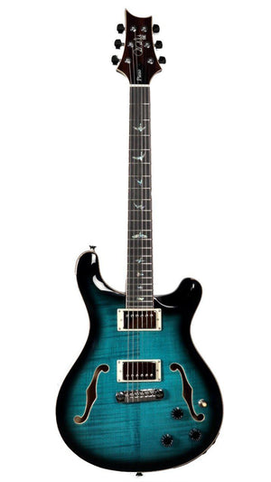 PRS Hollowbody II Piezo Peacock Blue Smokeburst #E01585 - Paul Reed Smith Guitars - Heartbreaker Guitars