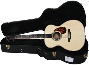 Larrivee OM-40R with LR Baggs Stage Pro Pick Up Moonwood Spruce - Larrivee Guitars - Heartbreaker Guitars