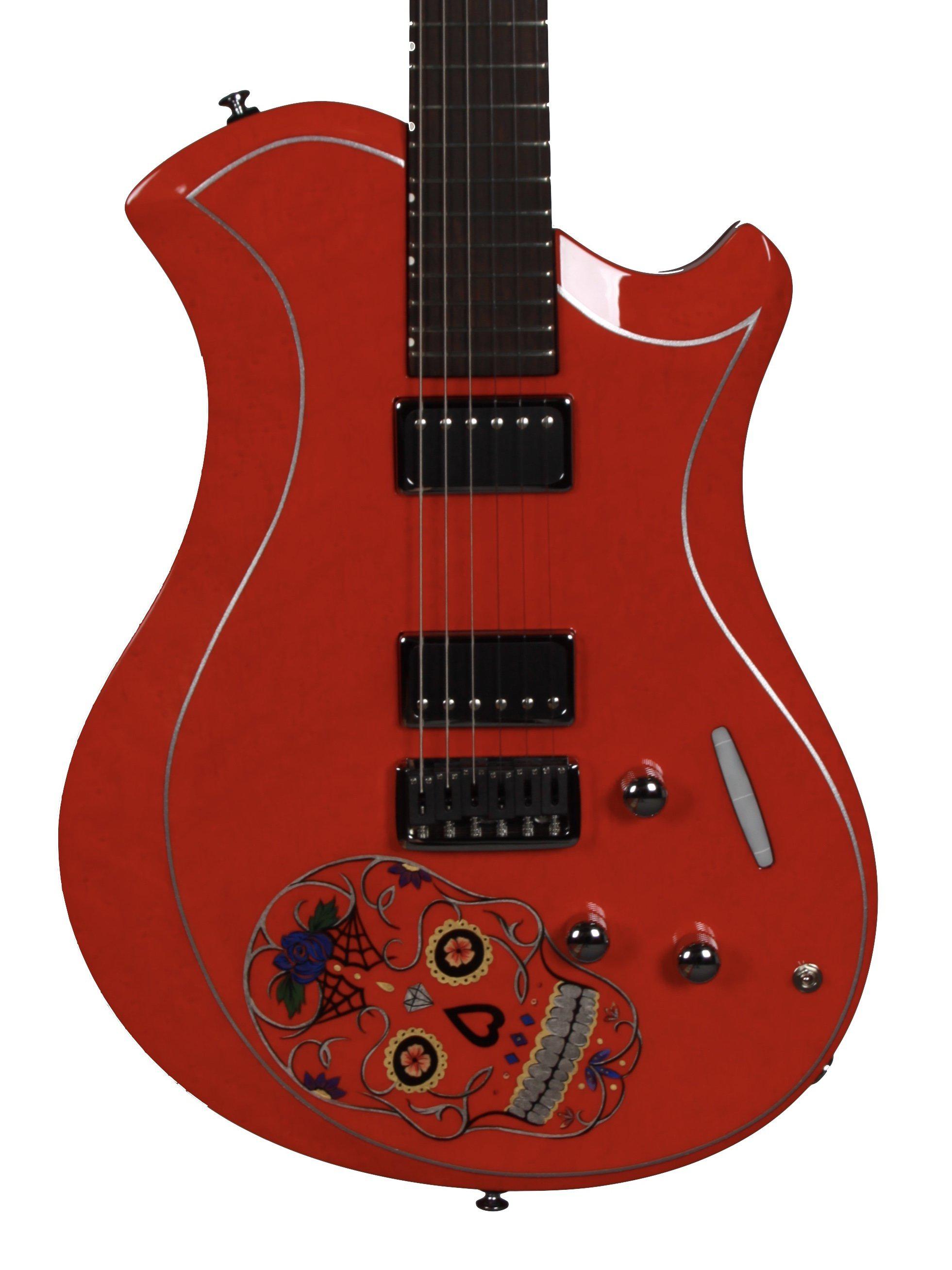 Relish Guitars Platinum Sugar Skull Chili - Relish Guitars - Heartbreaker Guitars