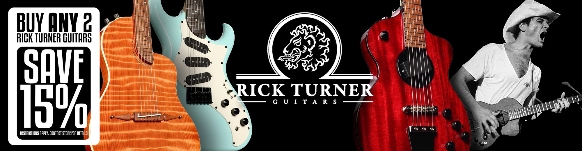 Rick Turner Guitars for Sale | Heartbreaker Guitars | #1 Turner