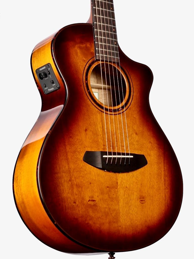 Breedlove Pursuit Exotic S Companion Tiger's Eye CE Myrtlewood / Myrtlewood #230302843 - Breedlove Guitars - Heartbreaker Guitars