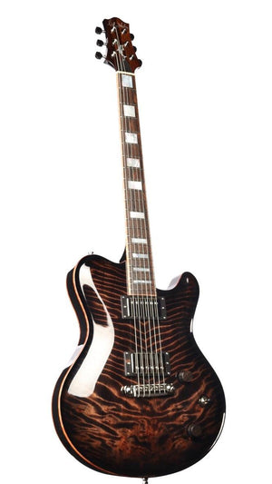 Nik Huber Redwood Charcoal Burst 2024 #34610 - Nik Huber Guitars - Heartbreaker Guitars