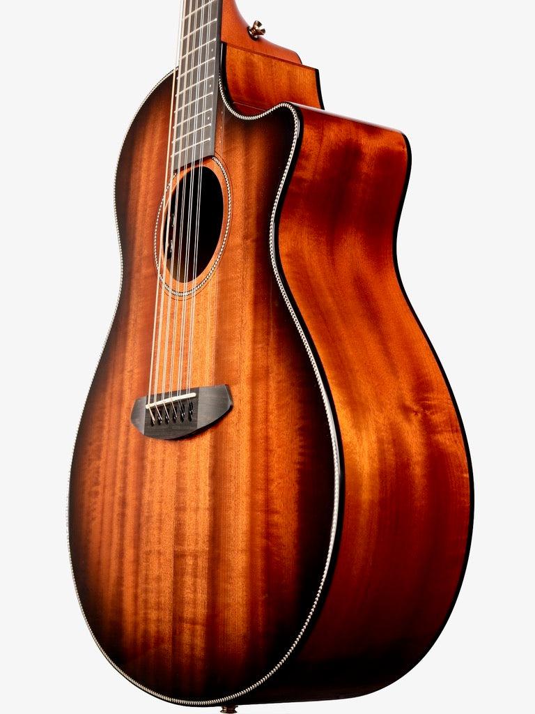 Breedlove Oregon Concerto Bourbon 12 String CE Myrtlewood #28233 - Breedlove Guitars - Heartbreaker Guitars