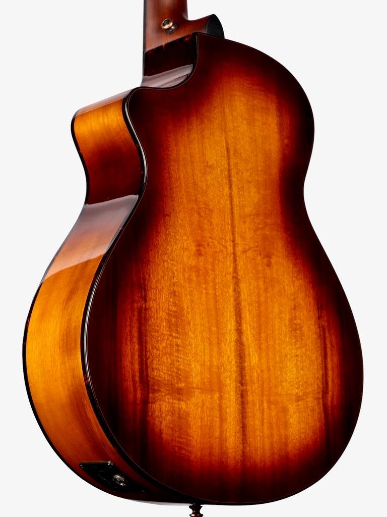 Breedlove Pursuit Exotic S Companion Tiger's Eye CE Myrtlewood / Myrtlewood #230302843 - Breedlove Guitars - Heartbreaker Guitars