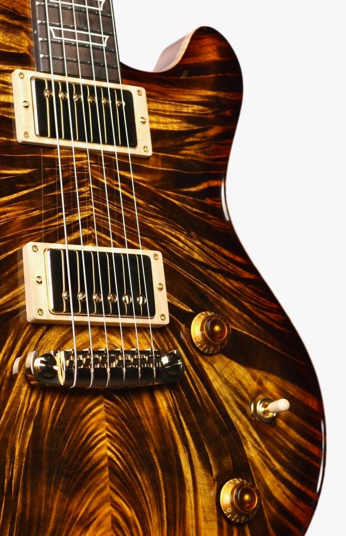 Nik Huber Dolphin II Tigereye Burst NAMM 2024 Edition #34528 - Nik Huber Guitars - Heartbreaker Guitars