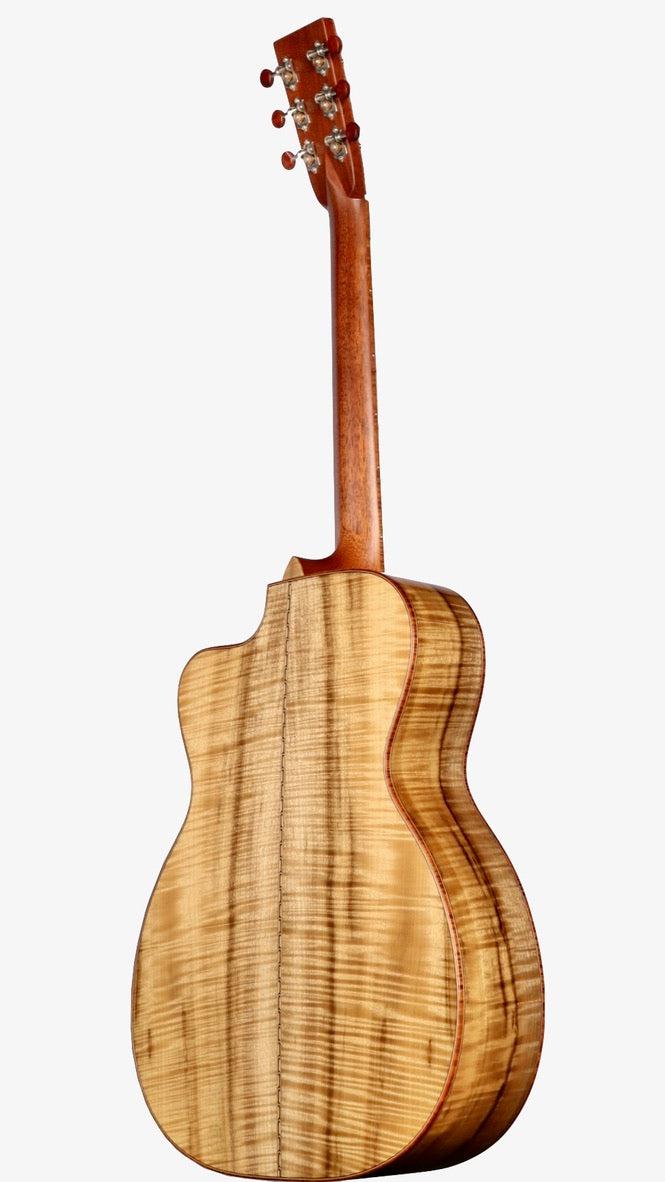 Bourgeois OMC DB Signature Aged Tone Bearclaw Italian Spruce / Myrtle #9626 - Bourgeois Guitars - Heartbreaker Guitars