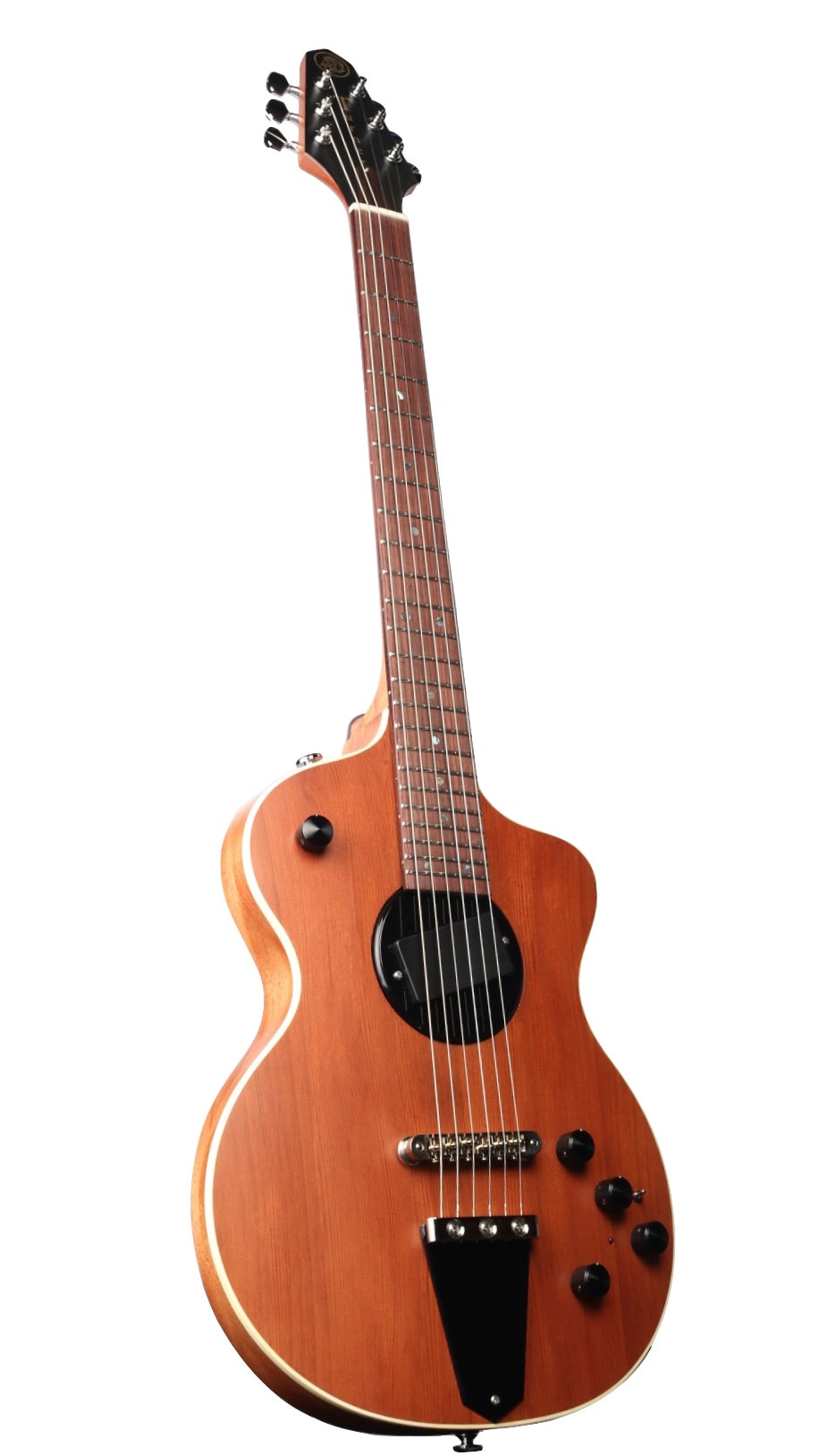 Rick Turner Model 1 Custom Redwood Top Satin Finish w/ Full Electronics Package #6097