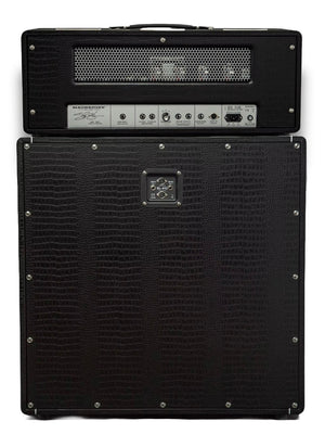 Magnatone SL-100 Slash Signature Blackout 100w Head and Slash 4x12 Extension Cab