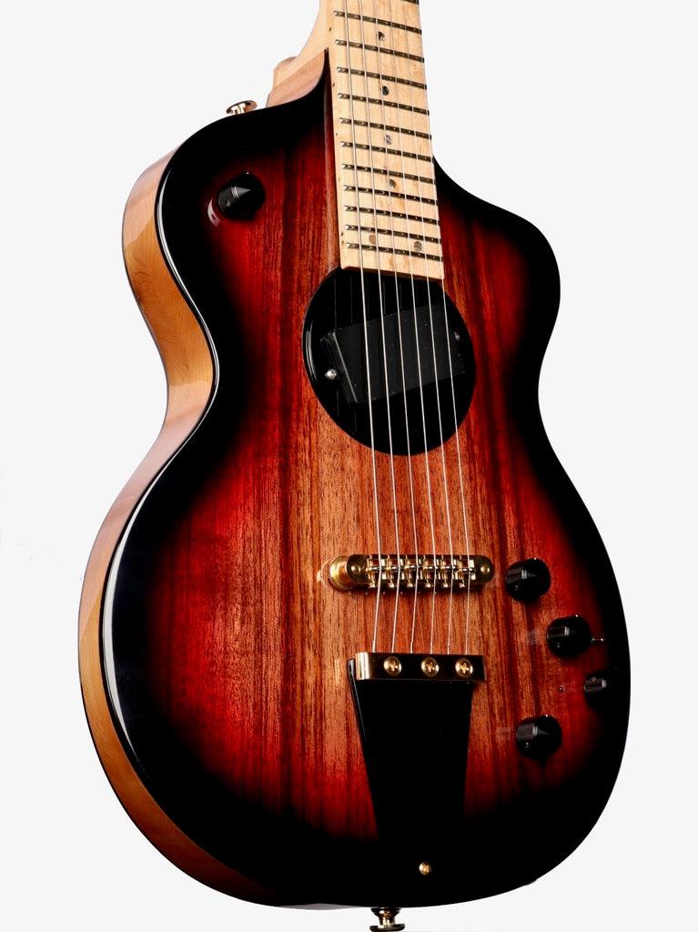 Rick Turner Model 1 Ltd. Edition Black Acacia Burst "Heartbreaker Featherweight" #13 - Rick Turner Guitars - Heartbreaker Guitars