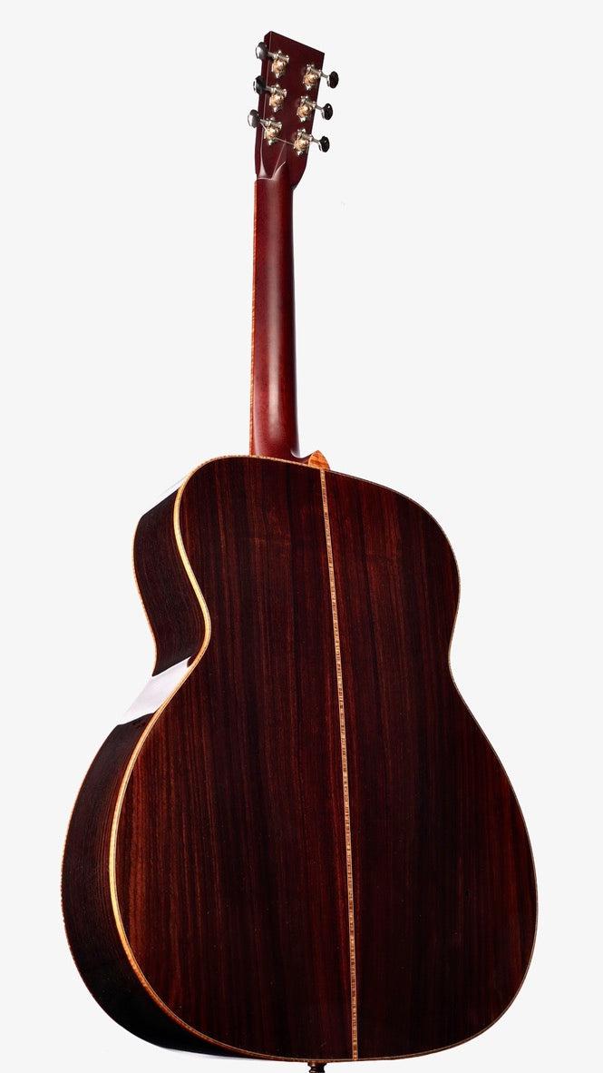 Santa Cruz OM Sunburst Adirondack / Indian Rosewood with Koa Appointments #418 - Santa Cruz Guitar Company - Heartbreaker Guitars