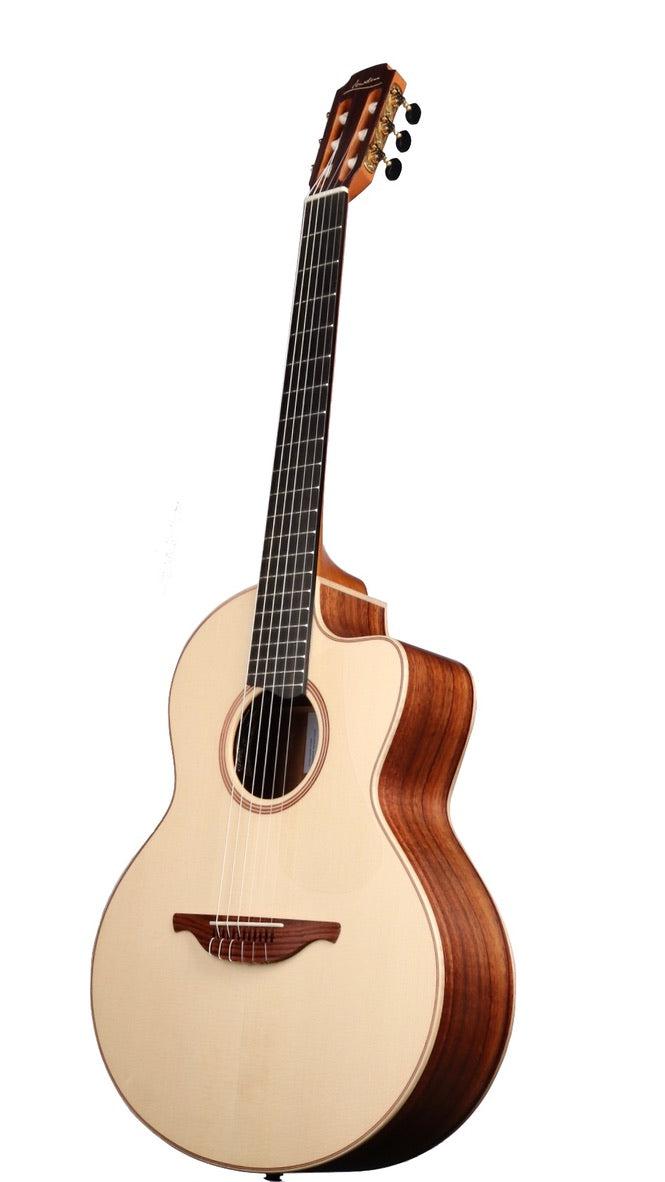 Lowden S34J Nylon Jazz Alpine Spruce / Koa #27285 - Lowden Guitars - Heartbreaker Guitars