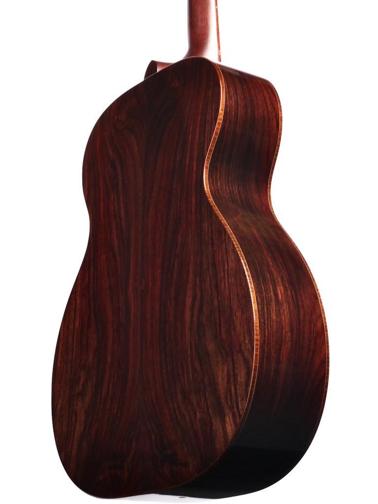 Huss and Dalton T-OO14 Custom Sinker Redwood / Figured Indian Rosewood #6164 - Huss & Dalton Guitar Company - Heartbreaker Guitars