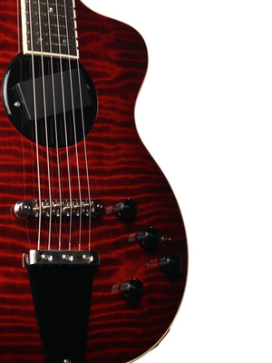 Rick Turner Model 1 Custom Flamed Redwood w/ Full Electronics Package #6039