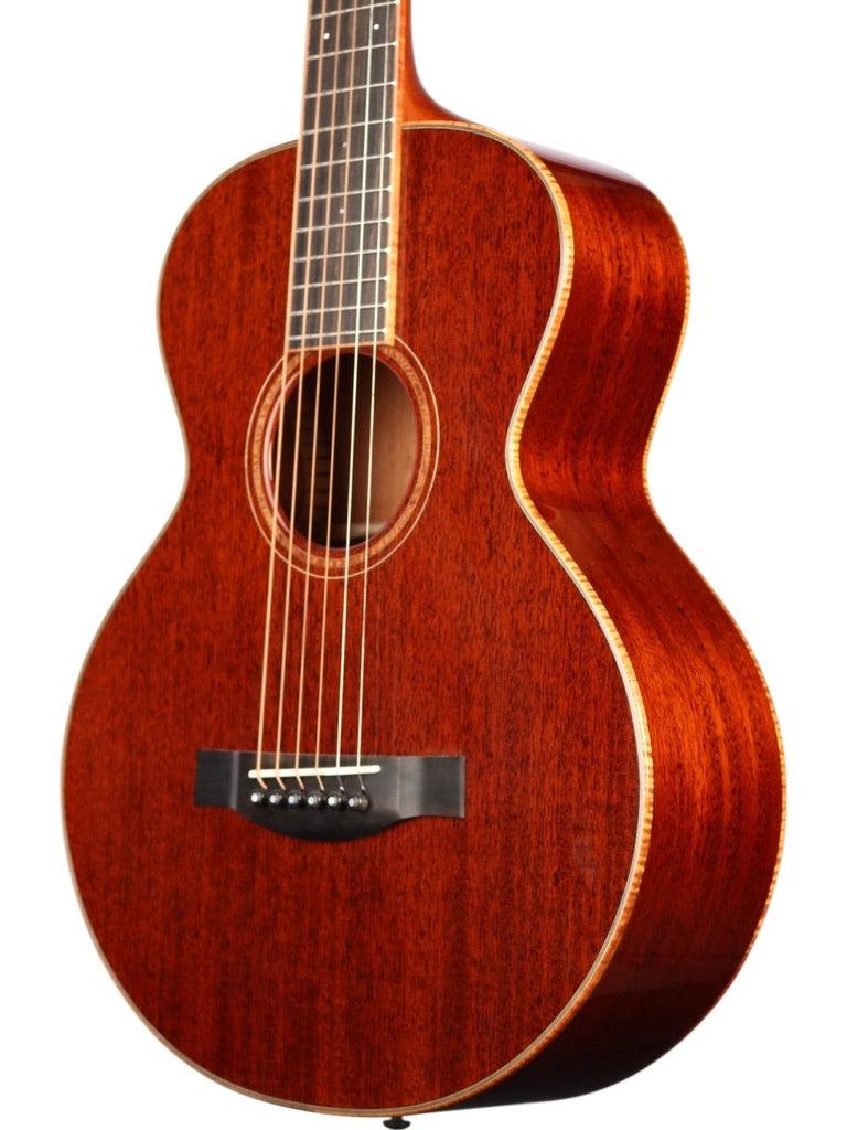 Santa Cruz Firefly Custom All Mahogany with Koa Binding #304 - Santa Cruz Guitar Company - Heartbreaker Guitars
