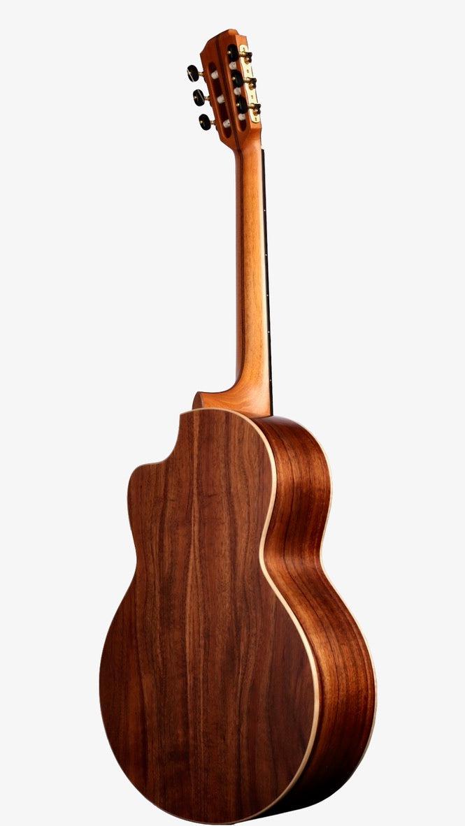 Lowden S34J Nylon Jazz Alpine Spruce / Koa #27285 - Lowden Guitars - Heartbreaker Guitars