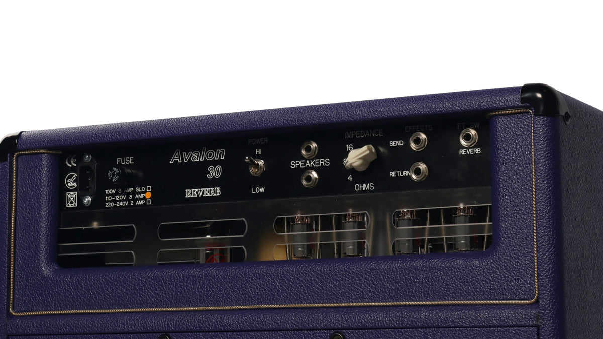 2026 Matchless Avalon Reverb 30w 1x12 Combo Purple / Gold #A20406
