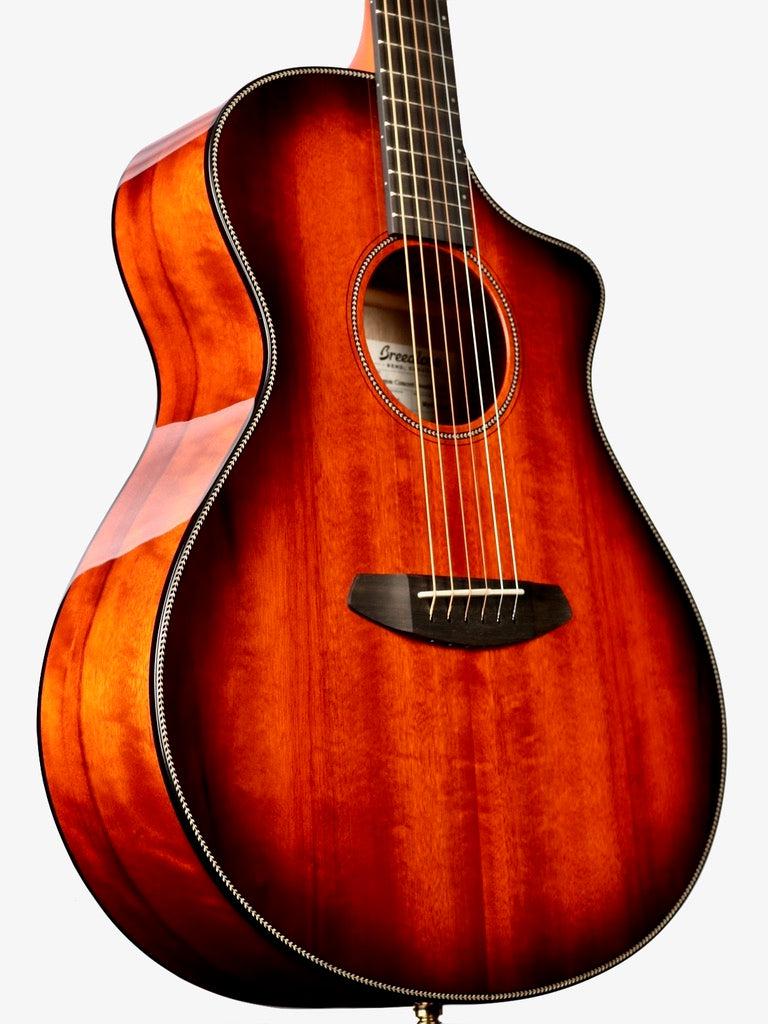 Breedlove Oregon Concert Bourbon CE Myrtlewood #27762 - Breedlove Guitars - Heartbreaker Guitars