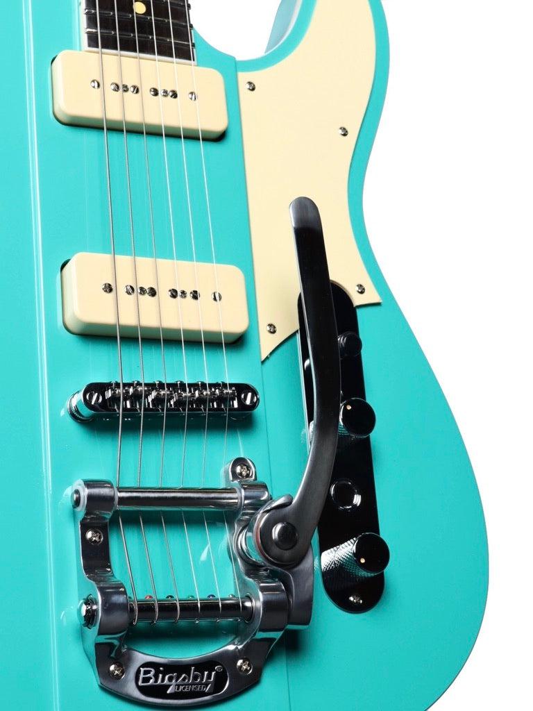 Reverend Greg Koch Gristle 90 Tosa Turquoise #56619 - Reverend Guitars - Heartbreaker Guitars