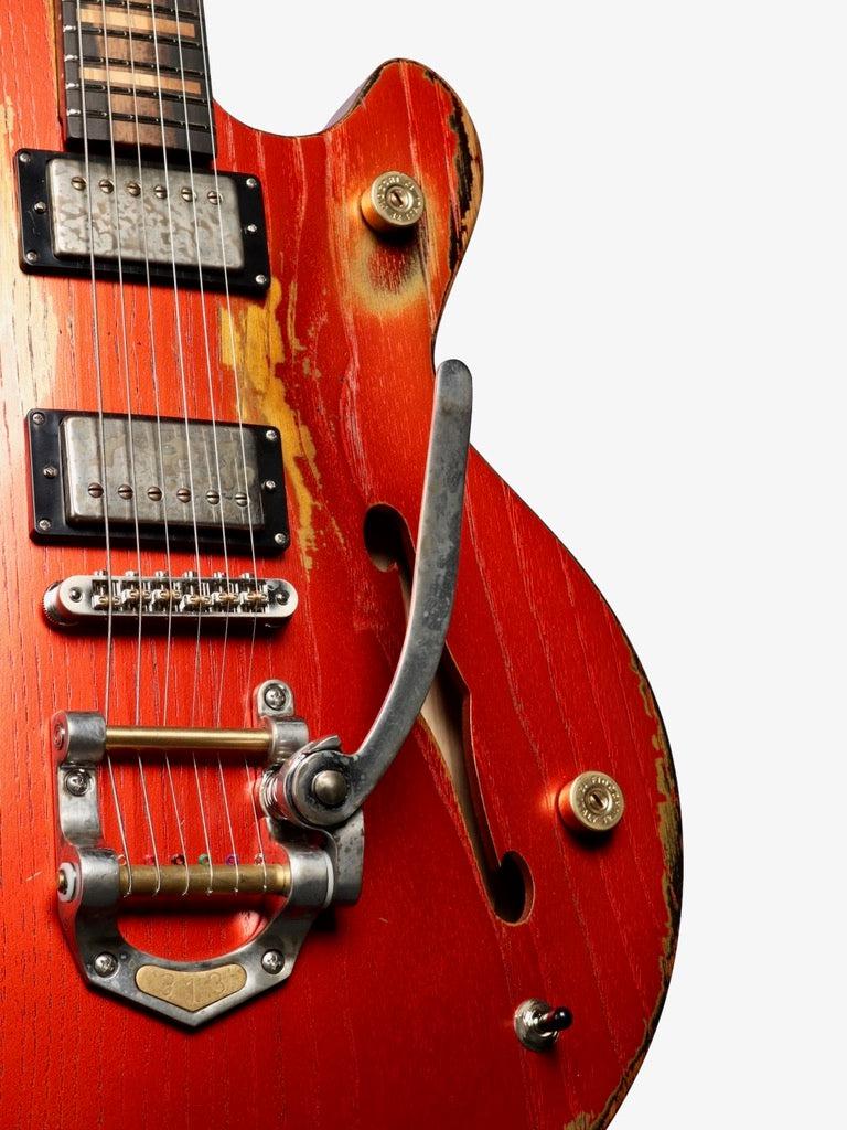 Paoletti 500 Lounge HH Heavy Candy Apple Red NAMM 2024 Edition #235023 - Paoletti - Heartbreaker Guitars