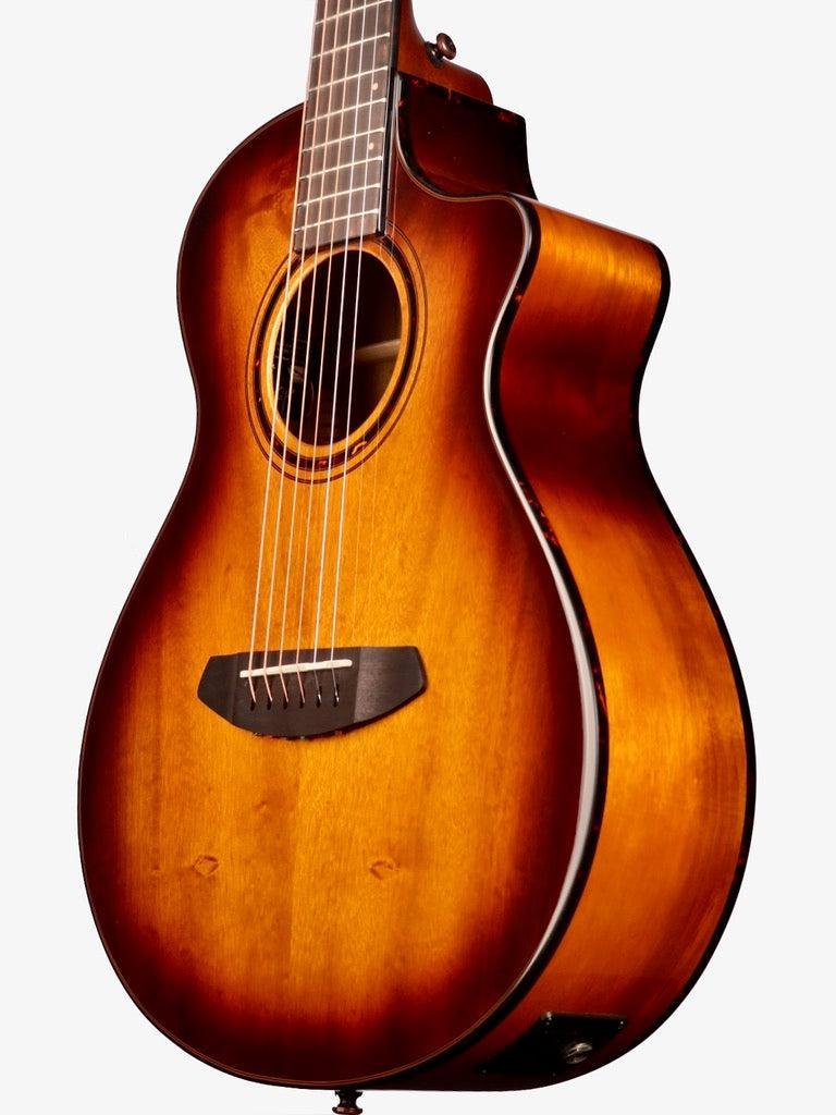 Breedlove Pursuit Exotic S Companion Tiger's Eye CE Myrtlewood / Myrtlewood #230302843 - Breedlove Guitars - Heartbreaker Guitars