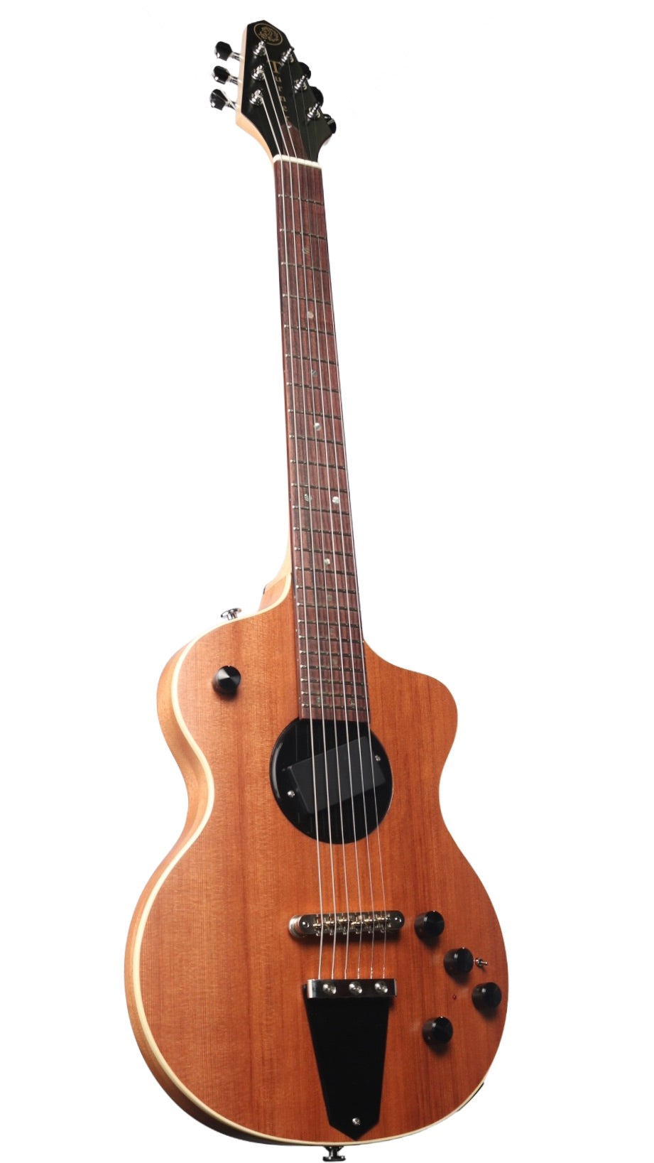 Rick Turner Model 1 Custom Redwood Top Satin Finish w/ Full Electronics Package #6205