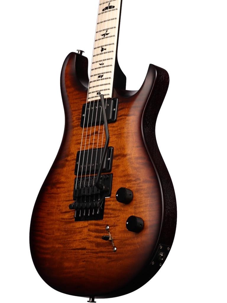 PRS Dustie Waring CE24 Floyd Burnt Amber Smokeburst #378753 - Paul Reed Smith Guitars - Heartbreaker Guitars