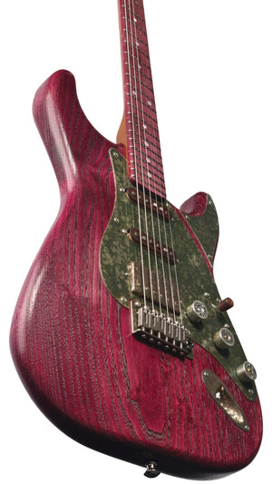 Paoletti Alfa Amaranth Chianti Wine HSS with Walnut Pickups #313426