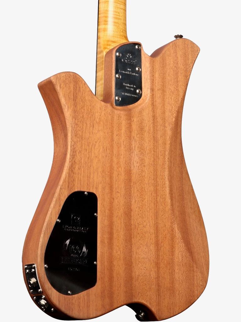 Bacci Leonardo Dual Output Semi-Hollow Noce Bacci NAMM 2024 Edition #110BLF00065 - Bacci - Heartbreaker Guitars