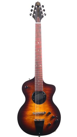 Rick Turner Model 1 Custom Tobacco Burst Maple Top Satin Finish w/ Full Electronics Package #6021