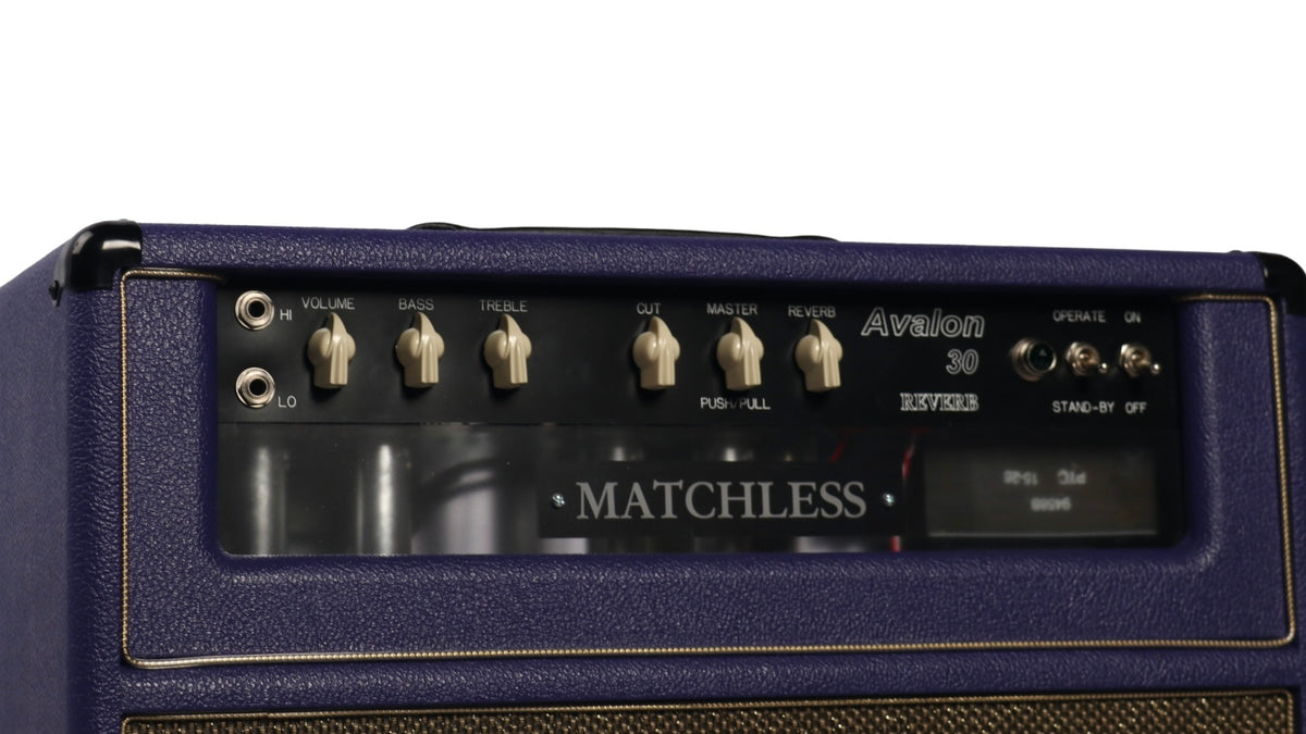 2026 Matchless Avalon Reverb 30w 1x12 Combo Purple / Gold #A20406
