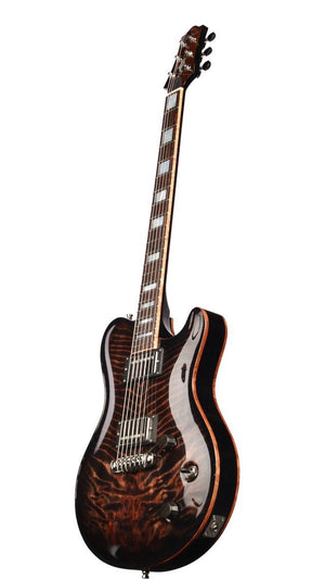 Nik Huber Redwood Charcoal Burst 2024 #34610 - Nik Huber Guitars - Heartbreaker Guitars