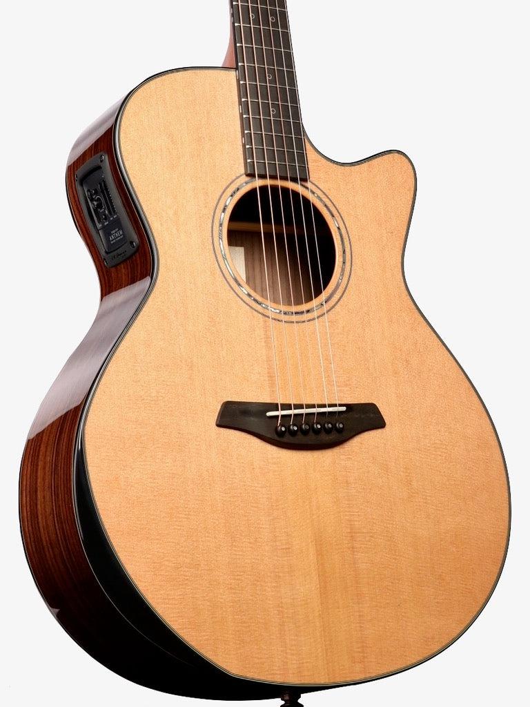 Furch Yellow Deluxe Gc-CR Cedar / Indian Rosewood with Stage Pro Element #114915 - Furch Guitars - Heartbreaker Guitars