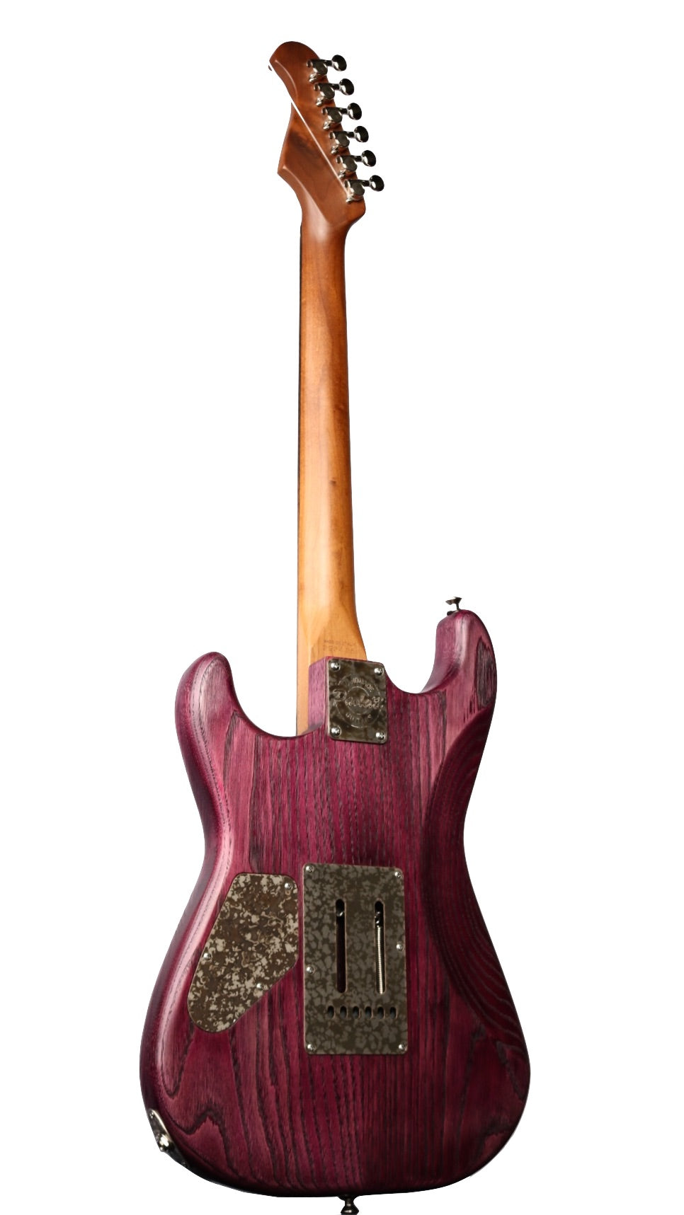 Paoletti Alfa Semi-Hollow Chianti Wine SSS with Walnut Pickups #292425