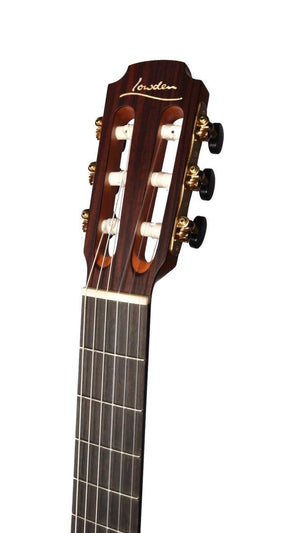 Lowden S34J Nylon Jazz Alpine Spruce / Koa #27285 - Lowden Guitars - Heartbreaker Guitars