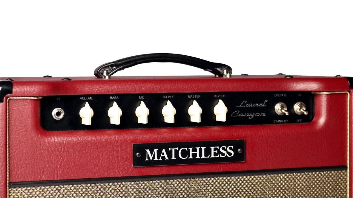 Matchless 2024 Laurel Canyon Reverb DBR / Gold #V00272 - Matchless Amplifiers - Heartbreaker Guitars