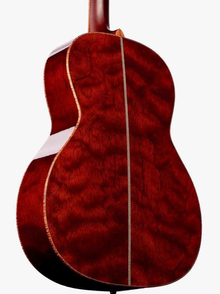 Santa Cruz OOO Fort Ross Chapel Redwood / Upgraded Quilted Mahogany #6184 - Santa Cruz Guitar Company - Heartbreaker Guitars