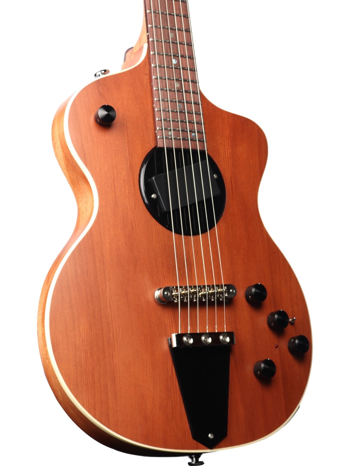 Rick Turner Model 1 Custom Redwood Top Satin Finish w/ Full Electronics Package #6097