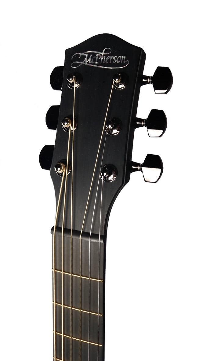 McPherson Carbon Fiber Touring Silver Camo Blackout #11907 - McPherson Guitars - Heartbreaker Guitars