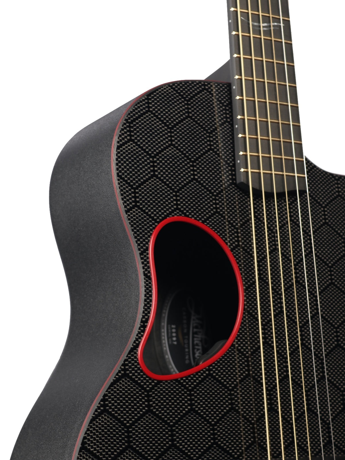 McPherson Carbon Fiber Touring Red Honeycomb Blackout Edition #20097